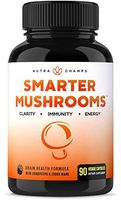 Mushroom Supplement - Lions Mane & Cordyceps Complex with Reishi & More - Immune System Booster & Nootropic Brain Support Formula for Energy, Focus, Memory, Clarity & Stress Relief - 90 Vegan Capsules
