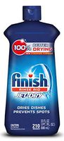 Finish Jet-Dry Aid, 23oz, Dishwasher Rinse Agent & Drying Agent, 23 Fl Oz (Pack of 1), Plum & Navy