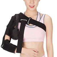 WANG Recovery Shoulder Brace Shoulder Stability Support Relief for Shoulder Injuries,Tendonitis Torn Rotator Cuff and Other Shoulder Injuries for Left Or Right Arm,Reinforced+ShoulderStrap