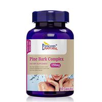 Esmond Natural: Pine Bark Complex (Antioxidants to Protect Cells from Free Radical Damage), Made in USA, FDA Facility, GMP, Natural Products Assn Certified-150mg, 60 Capsules