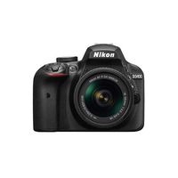 Nikon D3400 DSLR Camera w/ AF-P DX NIKKOR 18-55mm f/3.5-5.6G VR Lens, Black (Renewed)