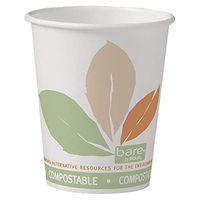 Solo 370PLA-J7234 10 oz Bare SSPLA Paper Hot Cup (Case of 1000)
