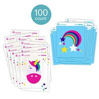 So-Mine Recyclable Sandwich Bags with Seal - 100 Count - Unicorn and Rainbow