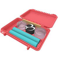 STR8 Brand - Smoking Roll Kit Mini, Watertight, Smell Proof, Lockable, Travel Case (Red)