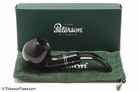 Peterson Killarney Ebony XL02 Tobacco Pipe Fishtail