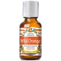 Pure Gold Essential Oil, 100% Natural & Undiluted, 30ml, Orange Wild