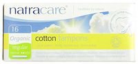 Natracare Tampons Reg With Applictr 16 ct, 6 boxes (96 Tampons Total)