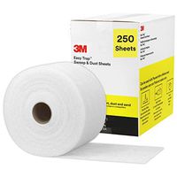 3M Easy Trap Duster Sweep and Dust Sheets for Cleaning Dirt, Sand, and Hair on Hardwood Floors, Vinyl, and Tile in Kitchens, Bathrooms, and Entryways, 5” x 6” Sheets, 250 Sheets/Box, White