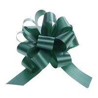 Gift Wrap Pull Bows 4" Hunter Green 50 per case