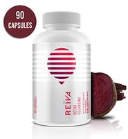 REÏVA Beet Root Cleansing Capsules | Get Rid of Body Toxins with These Detox Pills | Natural, Organic Beetroot, with Stinging Nettle, Burdock, Figwort, Milk Thistle and Olive Leaf Extract | 90 Pills