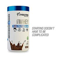 Evolution Whey Protein Powder Blend Grass Fed - 25 Grams of Protein Only 125 Calories - Gluten Produced by Ultrafiltration - Sweetened with Stevia - Hormones Free, Non GMO - (2 Pounds Chocolate)