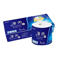 Jentouzz Toilet Paper Rolls 3-Ply Toilet Paper White Roll Bath Tissue Ultra Soft Family Roll Paper Tissue Napkins Roll of 10 (10 Rolls_100x97mm)