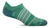 Sockwell Women's Pacer Micro with Firm Run Support Socks, Spearmint, Medium/Large