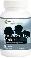 Enhanced Male: Men’s Sexual Health Supplement, Natural Testosterone Booster for Men, Men's libido Booster, Sexual Stamina, Strong Muscles, Masculinity. 90 Tablets (30-Day Supply)