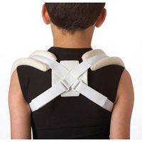 Corflex Broken Clavicle Treatment Sling for Fractured Clavicle - XXS - White
