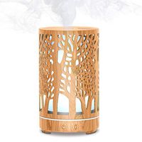 MEIDI Essential Oil Diffuser, Aromatherapy Diffuser, Portable Quiet Ultrasonic Aroma Cool Mist Humidifier Diffuser With Adjustable Mist Mode, 7 Fascinating LED Night Lights, Auto Shut-Off