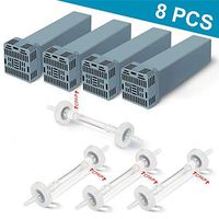 LLQ Cartridge Filter Kit,for Soclean Cpap Filter Replacement Includes 4 Cartridge Filters and 4 Check Valve (Pack)