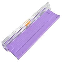 Jieson Christmas Wrapping Paper Cutter Xmas Wrapping Paper Cutting Tools Gift Wrapping Paper Gift Present Wrapping Tool (Purple)