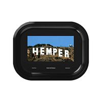 HEMPER Luxe Black Marble 5x7 Rolling Tray