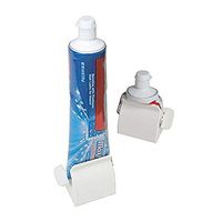 BingQing Rolling Toothpaste Tube Squeezer Easy Squeeze Dispenser Bathroom Accessory-White