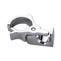 Moligh doll Cigarette Ring Holder Hands Smoking Clip on Rack-Silver