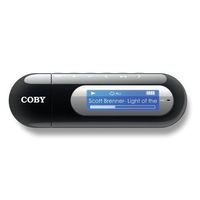 Coby MP-C885 1 GB Flash MP3 Player with FM Tuner and Direct USB Drive (Black) (Discontinued by manufacturer)