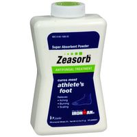 Zeasorb Super Absorbent Powder Antifungal Treatment, Athlete's Foot 2.5 oz (71 g)(Pack of 4)