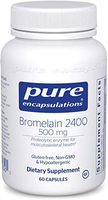 Pure Encapsulations - Bromelain 2400-500 mg Proteolytic Enzyme for Musculoskeletal Health - 60 Capsules