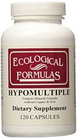Cardiovascular Research Hypomultiple Vitamin-Mineral Formula Capsules, 120 Count