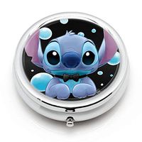 DISNEY COLLECTION Pill Case Lilo Stitch 5 Cute Waterproof Daily Medicine Personal Delicate Pill Box