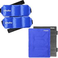 Ohuhu 14.5''x 5.5'' Gel Pack (2Pack)+ 14" X 11" Gel Pack with Wrap