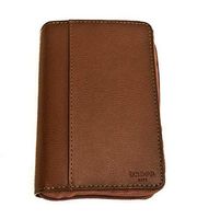 Dropp Kitt Diabetic Travel Carry Case Leather Supplies Organizer - Tan