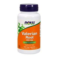 Valerian Root, 500 mg, 100 Caps by Now Foods (Pack of 2)