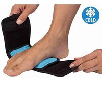 Fine Ice Pack,Reusable Gel Pack for Pain Relief. Great for Sprains, Muscle Pain, Bruises, Injuries Wrist Elbow Relief Pain Cold Hot Therapy Pain (Black)