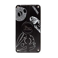 LUBINSKI Cigar Butane Lighter Windproof 3 Torch Cigar Lighter Jet Blue Flame Refillable Metal Lighter with Punch