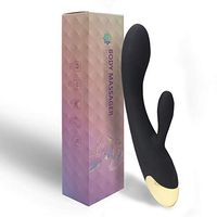 Cortable Charging USB LED Vibrations Vibrate Travel Handheld Muscle Relax Wireless Cordless Massager for Body Relax, Use in Bedroom, Bathroom, Toyroom vibrador(Black)