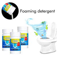 ZZCJ Powerful Sink and Drain Cleaner Chemical Powder Agent Pipe Dredging Agent Kitchen Sewer Pipes Deodorant Strong Pipeline Dredge Agent Toilet Cleaning Tool (3pcs)