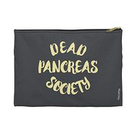 Dead Pancreas Society Bag Diabetes Diabetic Supply Case Accessory Zipper Pouch