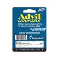 Advil Liqui-gels 200 Mg - 4 Trial Size Pack