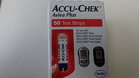 ACCU-CHEK Aviva Plus Test Strips, 50-Count Box