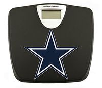 New Black Digital Bathroom Weight Scale Featuring The Cowboys Football Team Logo