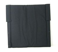 New Solutions UB3579 1 x 12 x 19 in. Nylon 18 in. Back for Wheelchair44; Black
