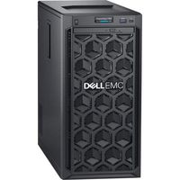Dell EMC PowerEdge T140 Mini-Tower Server - 1 x Xeon E-2124-8 GB RAM - 1 TB (1 x 1 TB) HDD - 12Gb/s SAS, Serial ATA/600 Controller - 1 Processor Support - 64 GB RAM Support - Gigabit Ethernet - No -