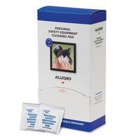 Allegro Alcohol-Free Respirator Wipe Pads, 100/Box (6 Boxes)