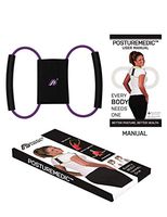 Plus Strength Posture Corrector Brace by PostureMedic | Greater Resistance - 3-in-One Program to Improve Posture, Strength, Flexibility with Posture Support & Programmed Exercises