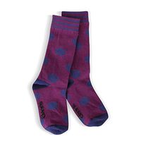 Mouse Creek Trading Co. Children's Dapper Collection Knee High Socks Size 2-4 Years (Petunia Dot)