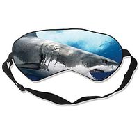 Big Shark Sleep Eye Mask for Sleeping Contoured Eyemask Silk Best Night Blinder Eyeshade for Men Women Kids