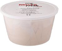 Sammons Preston Micro-Fresh Putty, Antibacterial, Antifungal, and Antimicrobial Therapy Putty for Hands and Feet Exercises, Tendonitis, Arthritis, Color Coded Non-Toxic Clay, Supersoft, Tan, 1 Pound