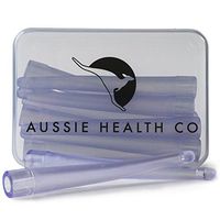 AUSSIE HEALTH CO Enema Bag, Bucket & Bulb Kit Nozzle Tips (Box of 10) - BPA/Phthalates Free, Flexible, Soft and Comfortable PVC