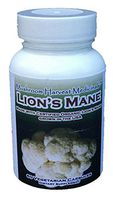 Lions Mane Mushroom Capsules (60ct) by Mushroom Harvest - Improve Your Cognition! - * Focus * Memory * Concentration * USDA Certifid Organic * Natural NOOTROPIC